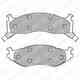 Колодки тормозные дисковые для CHRYSLER DAYTONA, NEON(PL) DELPHI LP892 - изображение