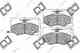Тормозные колодки DJ PARTS BP1105 Тормозные колодки DJ PARTS BP1105 - изображение