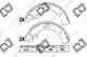 Комплект тормозных колодок DJ PARTS BS1060 Комплект тормозных колодок DJ PARTS BS1060 - изображение