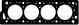 Прокладка головки цилиндра ELRING 436.651 - изображение