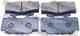 Колодки тормозные дисковые передний для TOYOTA DYNA, FORTUNER, HILUX FEBEST 0101-GGN25F - изображение