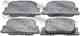 Изображение товара "Колодки тормозные дисковые задний для LEXUS ES / TOYOTA ALLION, CALDINA, CAMRY SOLARA, CAMRY, OPA, VISTA, WILL VS, WINDOM FEBEST 0101-MCV20R"