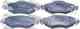 Изображение товара "Колодки тормозные дисковые передний для TOYOTA YARIS(NCP1#,NLP1#,SCP1#) FEBEST 0101-SCP10F"