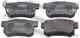 Колодки тормозные дисковые задний для HONDA ACCORD, ASCOT, AVANCIER, CIVIC, CR, INSPIRE, SHUTTLE, STREAM, TORNEO / SUZUKI SWIF Изображение товара "Колодки тормозные дисковые задний для HONDA ACCORD, ASCOT, AVANCIER, CIVIC, CR, INSPIRE, SHUTTLE, STREAM, TORNEO / SUZUKI SWIFT, SX4 FEBEST 0301-RD9R"