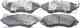 Изображение товара "Колодки тормозные дисковые передний FEBEST 1001-J150F"