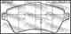 Изображение товара "Колодки тормозные дисковые передний FEBEST 2901-FLF"