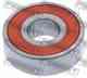 Подшипник шариковый (ALL TOYOTA MITSUBISHI HONDA MAZDA NISSAN) FEBEST AS-6201-2RS - изображение