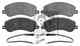 Колодки тормозные дисковые передний для FORD TOURNEO CUSTOM, TRANSIT CUSTOM, TRANSIT TOURNEO, TRANSIT / VW AMAROK(2H#,S1B) FEBI BILSTEIN 16637 - изображение
