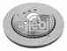 Тормозной диск FEBI BILSTEIN 24748 - изображение