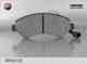 Колодки тормозные дисковые передний для CITROEN JUMPER / FIAT DUCATO(250,290) / PEUGEOT BOXER FENOX BP43122 / 604810 - изображение