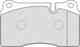 Изображение товара "Колодки тормозные дисковые передний для LAND ROVER RANGE ROVER(LM,LS) FERODO FDB1996 / 20217"