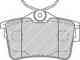 Колодки тормозные дисковые задний для CITROEN BERLINGO(B9,MF) / PEUGEOT 308, PARTNER FERODO FDB4250 / 24765 - изображение