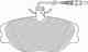 Колодки тормозные FERODO FVR1000 - изображение