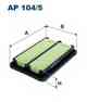 Фильтр воздушный FILTRON AP104/5 - изображение