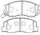 Колодки тормозные дисковые передний для TOYOTA DELIBOY, LITEACE, MASTER ACE SURF, MODELL F FIT FP0263 - изображение