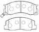 Колодки тормозные дисковые передний для TOYOTA LITEACE(#R2#LG), PREVIA(TCR1#,TCR2#), TARAGO FIT FP0500 - изображение