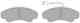 Колодки тормозные дисковые для CITROEN JUMPER(244,Z#) / FIAT DUCATO(244,Z#) / PEUGEOT BOXER(244,Z#) FREMAX FBP-1295 / 23919 - изображение