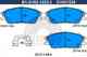 Колодки тормозные дисковые для HYUNDAI ACCENT(LC), GETZ(TB), LANTRA(J-2) GALFER B1.G102-1225.2 / G1021225 - изображение