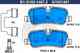 Колодки тормозные дисковые для LAND ROVER DISCOVERY(LA#,TAA), RANGE ROVER(LM,LS) GALFER B1.G102-1467.2 / G1021467 Колодки тормозные дисковые для LAND ROVER DISCOVERY(LA#,TAA), RANGE ROVER(LM,LS) GALFER B1.G102-1467.2 / G1021467 - изображение