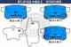 Колодки тормозные дисковые для HONDA ACCORD(CU) GALFER B1.G102-1493.2 / G1021493 Колодки тормозные дисковые для HONDA ACCORD(CU) GALFER B1.G102-1493.2 / G1021493 - изображение