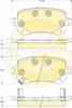 Колодки тормозные дисковые для CHRYSLER GRAND VOYAGER(RT) / FIAT FREEMONT(JC#,JF#) GIRLING 6141761 / 24822 - изображение