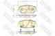 Колодки тормозные дисковые для HYUNDAI GENESIS / KIA OPTIMA GIRLING 6136216 / 24915 - изображение
