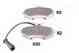 Колодки тормозные дисковые передний для CHERY J11, TIGGO 3, TIGGO DR JAPANPARTS PA-030AF - изображение