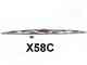 Изображение товара "Щетка стеклоочистителя JAPANPARTS SS-X58C"