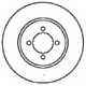 Тормозной диск JURID 561375JC - изображение