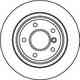 Тормозной диск JURID 562062JC - изображение