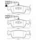 Колодки тормозные дисковые задний для PORSCHE CAYENNE(955,9PA) / VW TOUAREG(7L6,7L7,7LA) JURID 573301J / 573301 - изображение