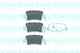 Колодки тормозные HONDA CIVIC VIII Hatchback 06- задние KAVO PARTS KBP-2014 Колодки тормозные HONDA CIVIC VIII Hatchback 06- задние KAVO PARTS KBP-2014 - изображение