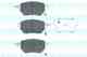 Колодки тормозные дисковые для INFINITI FX, M35, M45 / NISSAN MURANO(Z50) KAVO PARTS KBP-6573 - изображение
