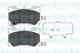 Колодки тормозные дисковые для INFINITI FX, G / NISSAN 370 Z(Z34) KAVO PARTS KBP-6581 Колодки тормозные дисковые для INFINITI FX, G / NISSAN 370 Z(Z34) KAVO PARTS KBP-6581 - изображение