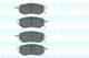 Колодки тормозные дисковые | перед | KAVO PARTS KBP-8020 - изображение