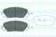 Комплект тормозных колодок, дисковый тормоз KAVO PARTS KBP-9097 Комплект тормозных колодок, дисковый тормоз KAVO PARTS KBP-9097 - изображение