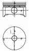 Поршень KOLBENSCHMIDT 99456600 - изображение Изображение товара "Поршень KOLBENSCHMIDT 99456600"