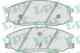 Колодки тормозные дисковые для HYUNDAI TRAJET(FO) LPR 05P859 / 23569 - изображение