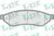 Изображение товара "Колодки тормозные дисковые для CHEVROLET EPICA(KL1#), EVANDA / DAEWOO EVANDA(KLAL) LPR 05P1198 / 23994"