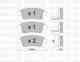 Колодки тормозные дисковые для HONDA CR(RE) METELLI 22-0790-0 - изображение