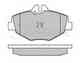 Колодки тормозные дисковые передний для MERCEDES E(S211,W211) MEYLE 025 237 4320 / MBP0436 - изображение