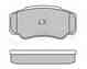 Колодки тормозные дисковые задний для CITROEN JUMPER / FIAT DUCATO / PEUGEOT BOXER MEYLE 025 239 2120 / MBP0474 - изображение