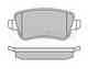 Колодки тормозные дисковые задний для FIAT CROMA(194) MEYLE 025 243 4817 / MBP0579 - изображение