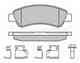 Колодки тормозные дисковые задний для CITROEN JUMPER / FIAT DUCATO(250,290) / PEUGEOT BOXER MEYLE 025 244 6519 / MBP0596 - изображение