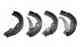 Комплект тормозных колодок задний для SKODA OCTAVIA(1U2,1U5), ROOMSTER(5J) / VW CADDY(9K9A,9K9B) MEYLE 114 042 0701 / MBS0022 - изображение