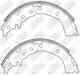Изображение товара "Комплект тормозных колодок задний для TOYOTA CALDINA(AT21#,CT21#,ST21#) NiBK FN2338"
