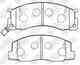 Колодки тормозные дисковые передний для TOYOTA LITEACE(#R2#LG), PREVIA(TCR1#,TCR2#), TARAGO NiBK PN1273 - изображение