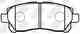 Изображение товара "Колодки тормозные дисковые передний для SUZUKI APV(GD) / TOYOTA AVANZA(F601#,F602#) NiBK PN1832"