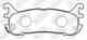 Колодки тормозные дисковые задний для MAZDA FAMILIA(BA), MX-5(NA,NB) NiBK PN5365 Колодки тормозные дисковые задний для MAZDA FAMILIA(BA), MX-5(NA,NB) NiBK PN5365 - изображение