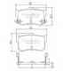 Колодки тормозные дисковые для ACURA LEGEND / HONDA LEGEND(HS,KA) / HYUNDAI SONATA(Y-3) NIPPARTS J3610502 Колодки тормозные дисковые для ACURA LEGEND / HONDA LEGEND(HS,KA) / HYUNDAI SONATA(Y-3) NIPPARTS J3610502 - изображение
